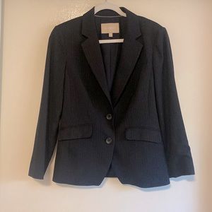 Banana republic Black pinstripe blazer